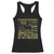 Hunting Racerback Tank Top I'm Into Fitness Fit'ness Deer In My Freezer Camo Flag