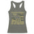 Hunting Racerback Tank Top I'm Into Fitness Fit'ness Deer In My Freezer Camo Flag