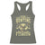 Fishing and Hunting Racerback Tank Top I'm Not Always Thinking About Hunting Wildlife Deer Lover