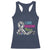 Rare Disease Awereness Racerback Tank Top I Love Someone Rare Zebra Ribbon