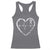 CHD Heart Disease Awareness Racerback Tank Top Wear Red Keep The Beat Heart Health