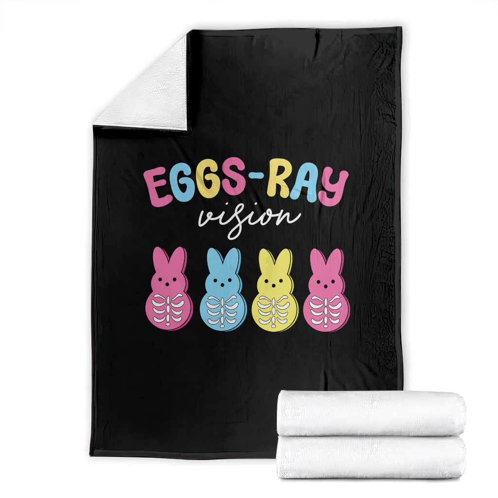 Radiology Easter Throw Blanket Eggs Ray Vision Xray Tech - Wonder Print Shop