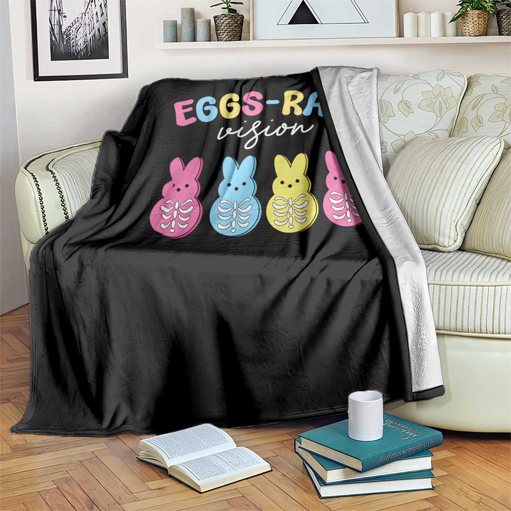 Radiology Easter Throw Blanket Eggs Ray Vision Xray Tech - Wonder Print Shop