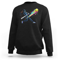 Softball Player Drip Sweatshirt