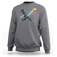 Softball Player Drip Sweatshirt