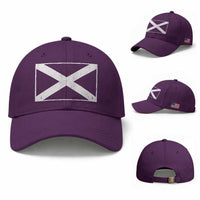 Scotland Flag Saltire Baseball Cap SCOT Scottish Independence Pride