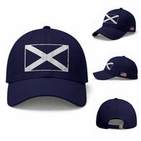 Scotland Flag Saltire Baseball Cap SCOT Scottish Independence Pride