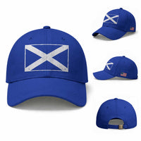 Scotland Flag Saltire Baseball Cap SCOT Scottish Independence Pride