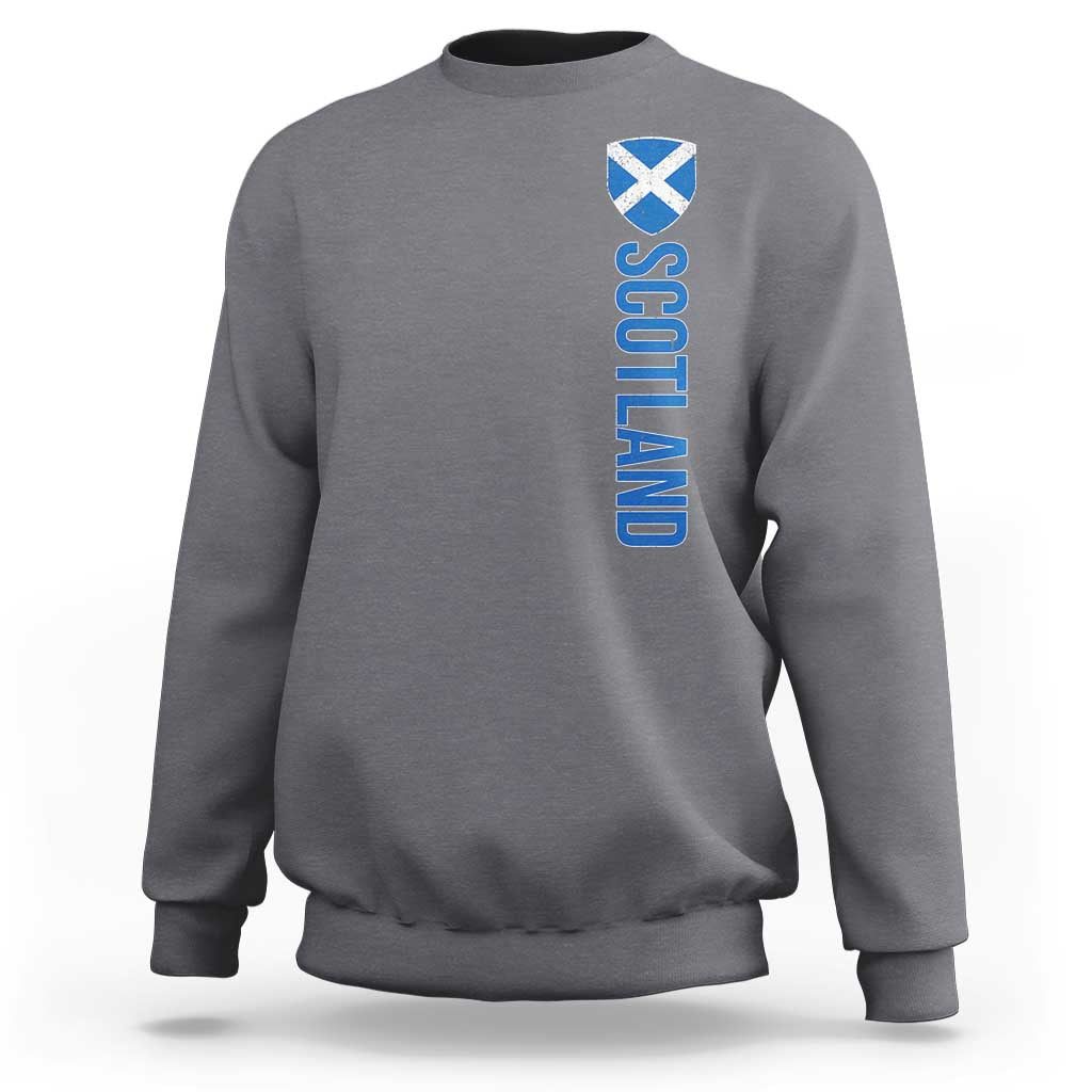 Scotland Flag Sweatshirt Vintage SCOT Scottish Independence Pride