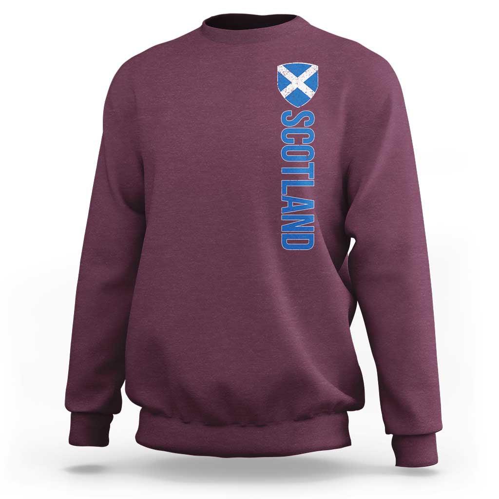 Scotland Flag Sweatshirt Vintage SCOT Scottish Independence Pride
