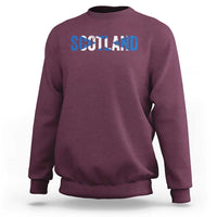 Vintage Scotland Sweatshirt Scottish Flag Retro Pride