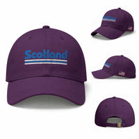 Scotland Scottish Flag Baseball Cap SCOT Fan Retro Vintage