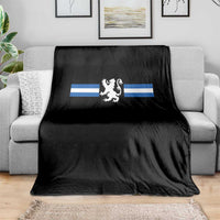 Scotland Lion Throw Blanket Retro Scottish Flag SCOT