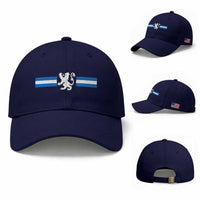 Scotland Lion Baseball Cap Retro Scottish Flag SCOT