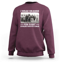 I Wear Orange For Every American Native Child Sweatshirt - Wonder Print Shop