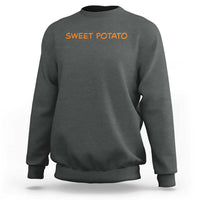 Matching Thanksgiving Couples Sweatshirt Funny Sweet Potato Fall Couple - Wonder Print Shop