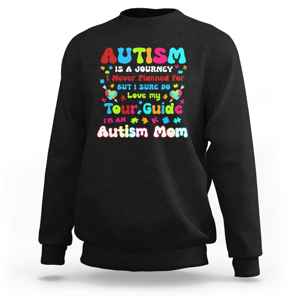 Autism Mom's Journey Sweatshirt