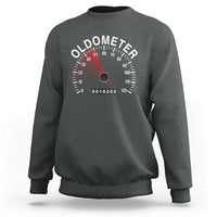Funny 50th Birthday Sweatshirt Oldometer Odometer 50 Year Old Joke