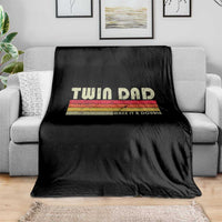 Retro Twin Dad Throw Blanket Make It A Double Vintage Cool 70s 80s Style Sunset