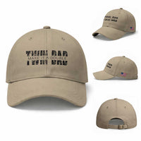 Retro Twin Dad Baseball Cap Subtle Make It A Double Fathers Day