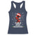 Funny Christmas Racerback Tank Top Merry Kissmyass Cute Spider-Women Santa Sarcastic Xmas