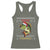 Fishing Christmas Racerback Tank Top Merry Fishmas Bass Fish Ugly Sweater