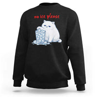 Abolish Ice Protest Sweatshirt Subtle FDT Cat Meme No Ice Please