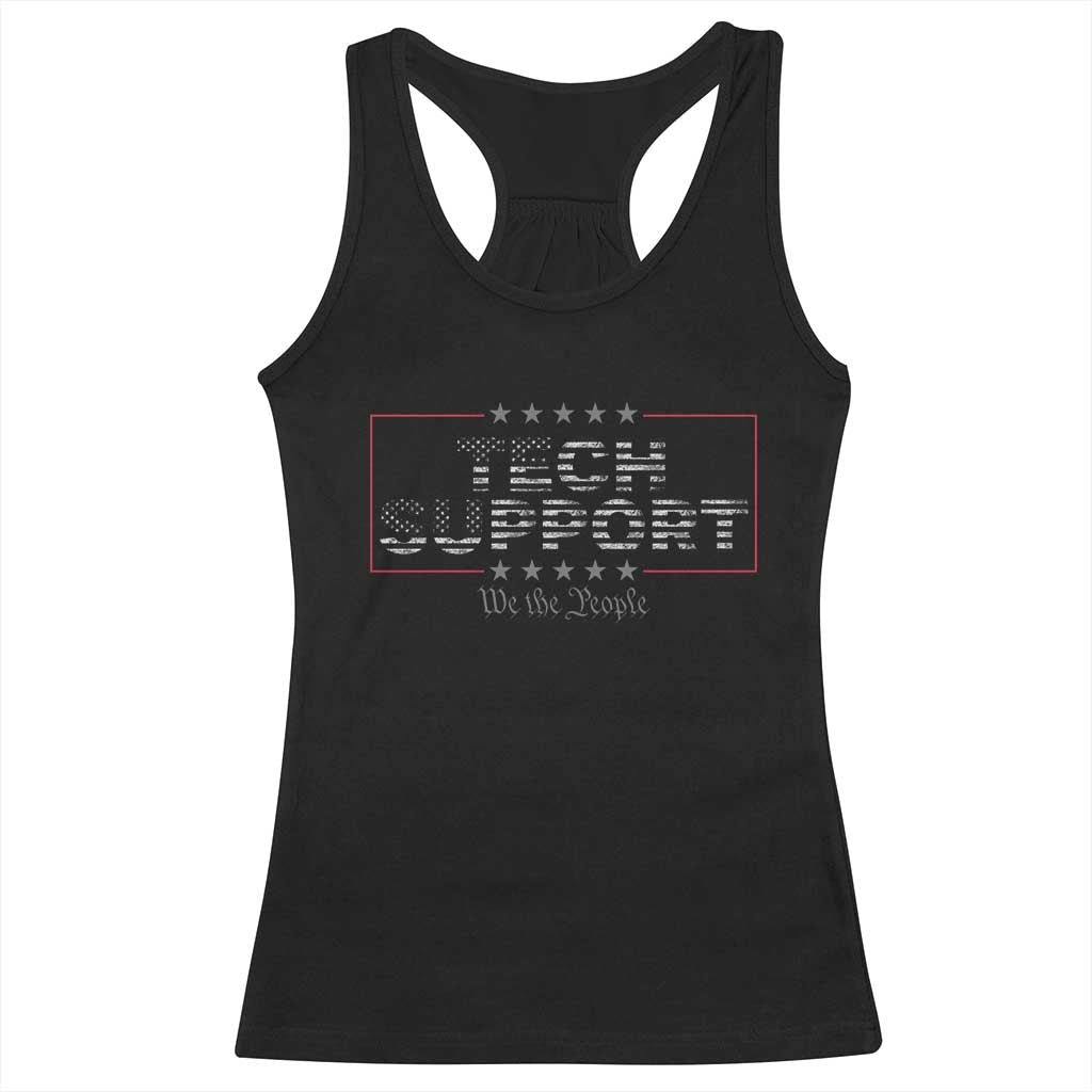 Tech Support Racerback Tank Top IT Support Programmer Engineer