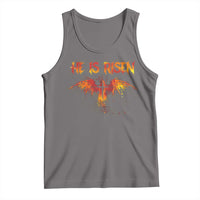 He Is Risen Tank Top Phoenix Christian Jesus Resurrection Cross - Wonder Print Shop
