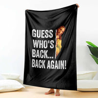 Funny Jesus Meme Quote Throw Blanket Easter Guess Whos Back Funny Religious - Wonder Print Shop