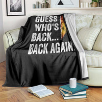Funny Jesus Meme Quote Throw Blanket Easter Guess Whos Back Funny Religious - Wonder Print Shop