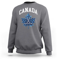 Vintage Canada Hockey Sweatshirt Toronto Just Once Before I Die Maple Leafs