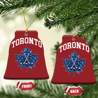 Vintage Canada Hockey Christmas Ornament Maple Leafs - Wonder Print Shop