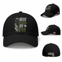 Best Dad By Par Baseball Cap Dad Golf Fathers Day Gift American Flag