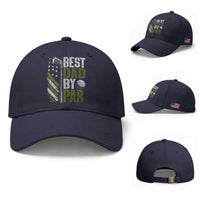 Best Dad By Par Baseball Cap Dad Golf Fathers Day Gift American Flag