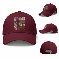 Best Dad By Par Baseball Cap Dad Golf Fathers Day Gift American Flag
