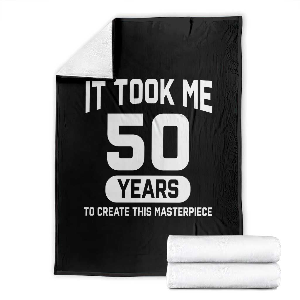 50th Birthday Throw Blanket To Create This Masterpiece 50 Year Old Gift