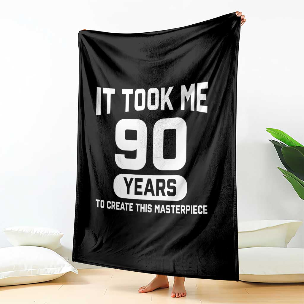 90th Birthday Throw Blanket To Create This Masterpiece 90 Year Old Gift