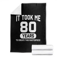 80th Birthday Throw Blanket To Create This Masterpiece 80 Year Old Gift