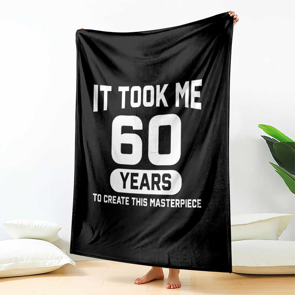 60th Birthday Throw Blanket To Create This Masterpiece 60 Year Old Gift