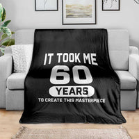 60th Birthday Throw Blanket To Create This Masterpiece 60 Year Old Gift