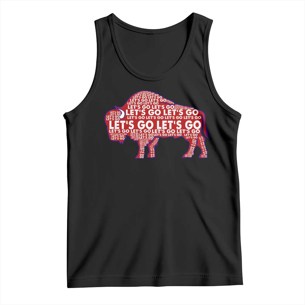 Let's Go Buffalo Tank Top WNY Pride Fan Apparel