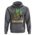 St Patricks Day Bitcoin Astronaut Hoodie Lucky Shamrock Leprechaun BTC Crypto Holder