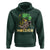 St Patricks Day Bitcoin Astronaut Hoodie Lucky Shamrock Leprechaun BTC Crypto Holder