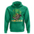 St Patricks Day Bitcoin Astronaut Hoodie Lucky Shamrock Leprechaun BTC Crypto Holder