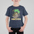 St Patricks Day Bitcoin Astronaut T Shirt For Kid Lucky Shamrock Leprechaun BTC Crypto Holder