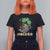 St Patricks Day Bitcoin Astronaut T Shirt For Women Lucky Shamrock Leprechaun BTC Crypto Holder