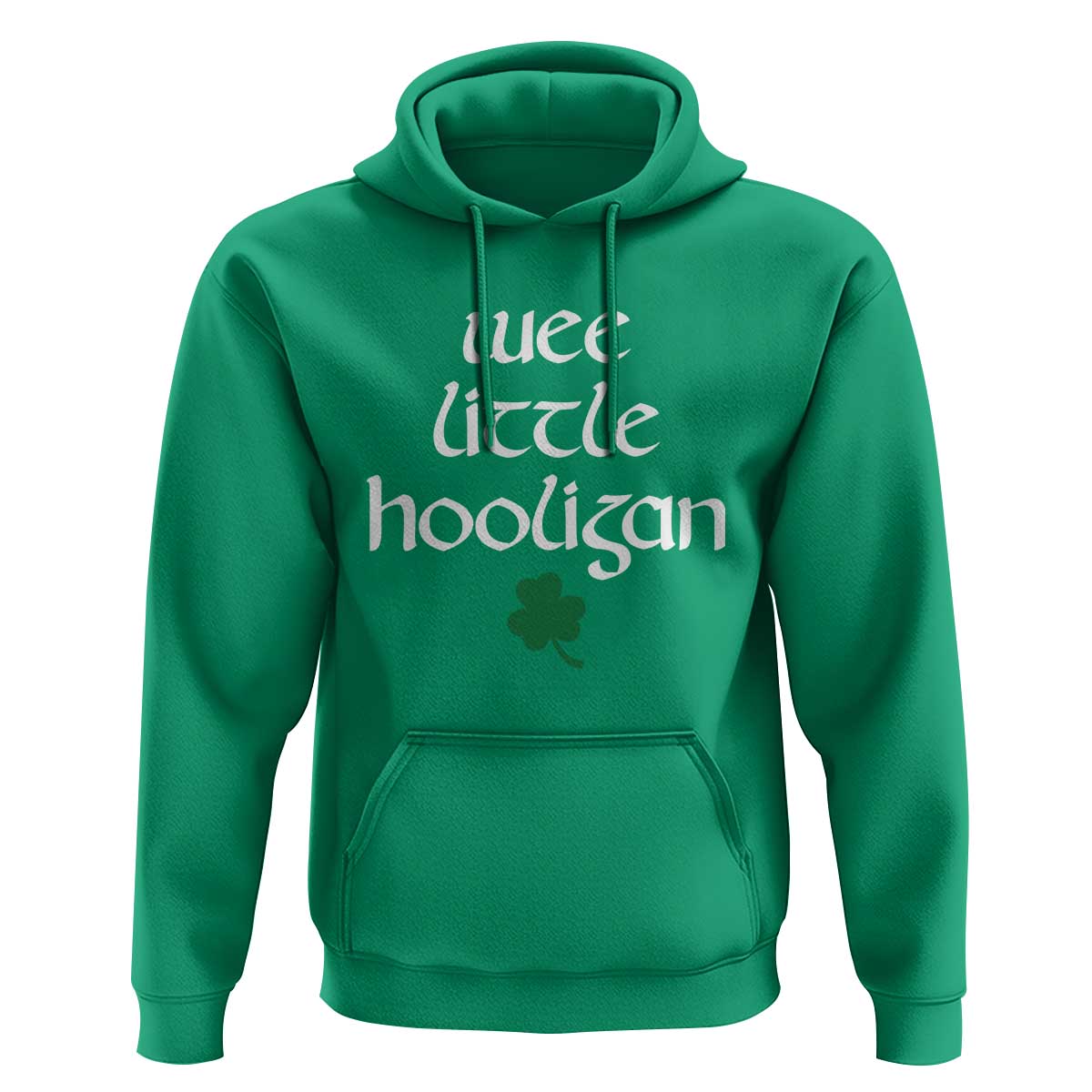 St Patricks Kids Wee Little Hooligan Hoodie