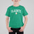 St Patricks Day T Shirt For Kid Retro Slainte Shamrock Lucky Irish Day Gift