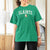 St Patricks Day T Shirt For Women Retro Slainte Shamrock Lucky Irish Day Gift